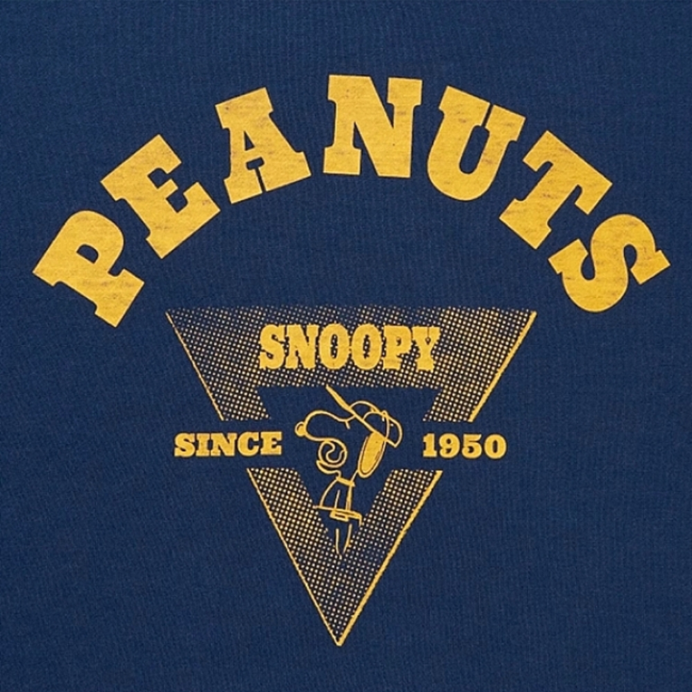 New w/o Tags Uniqlo Snoopy Peanuts Retro Long Sleeve French Terry Pullover Large - Picture 2 of 10